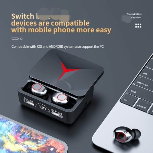 LED Light Wireless Earphone