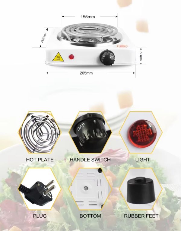 Electric Stove For Cooking-metal Body