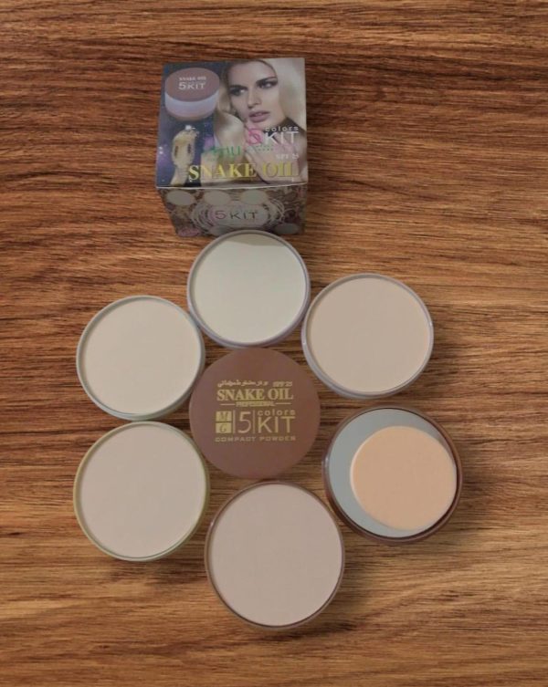 Multi-shade Face Powder Palette With Mirror | Compact Makeup Kit For All Skin